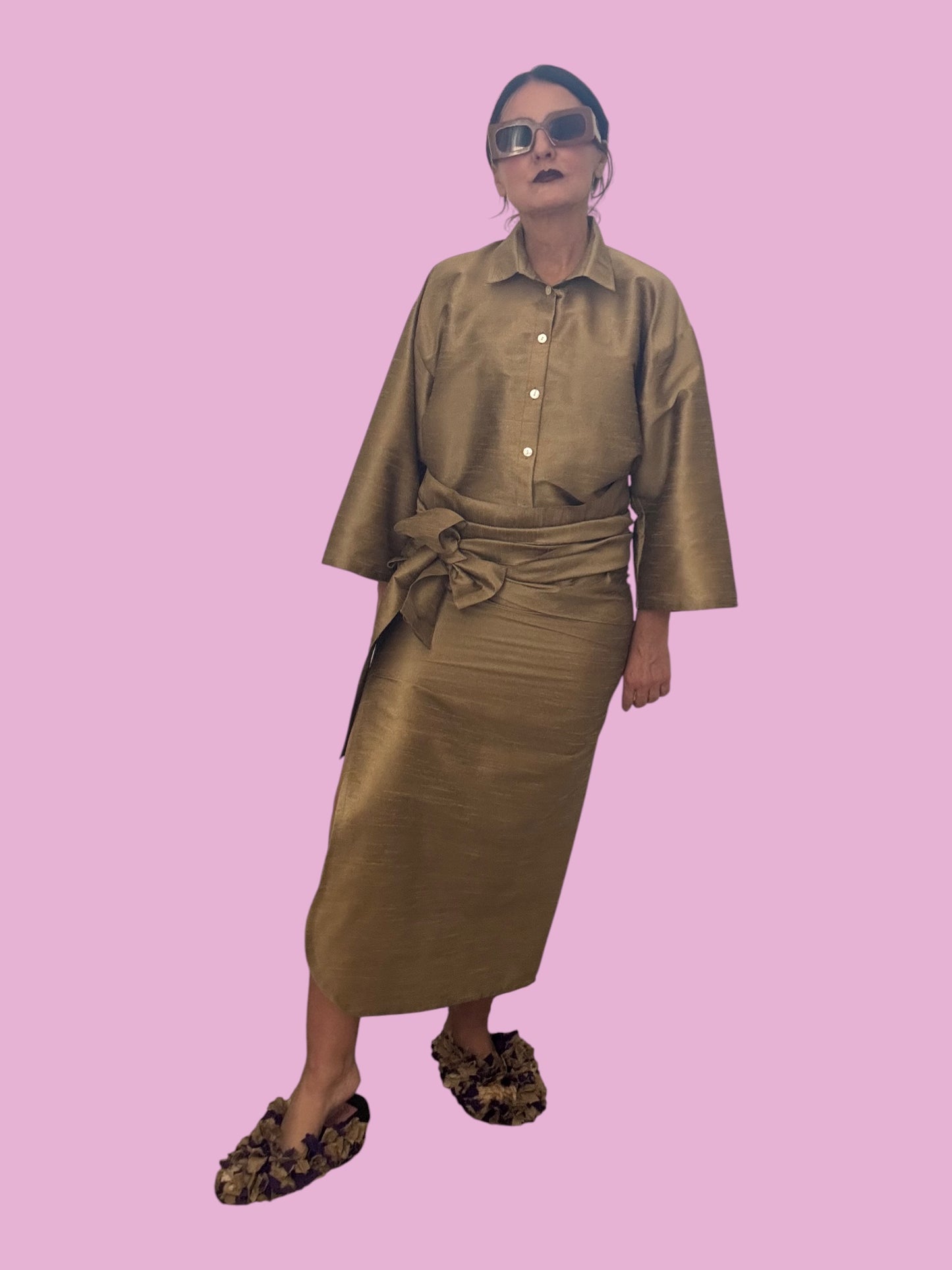 Combo Camicia + Gonna Fiocco