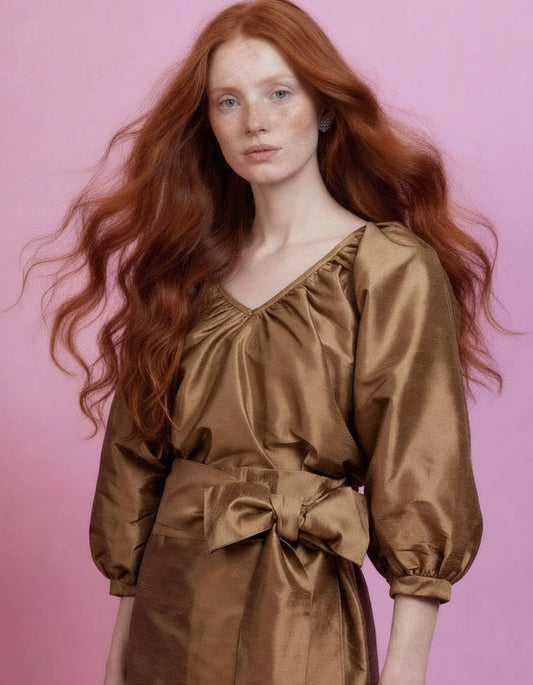 Combo Top Volume Libero + Gonna Fiocco