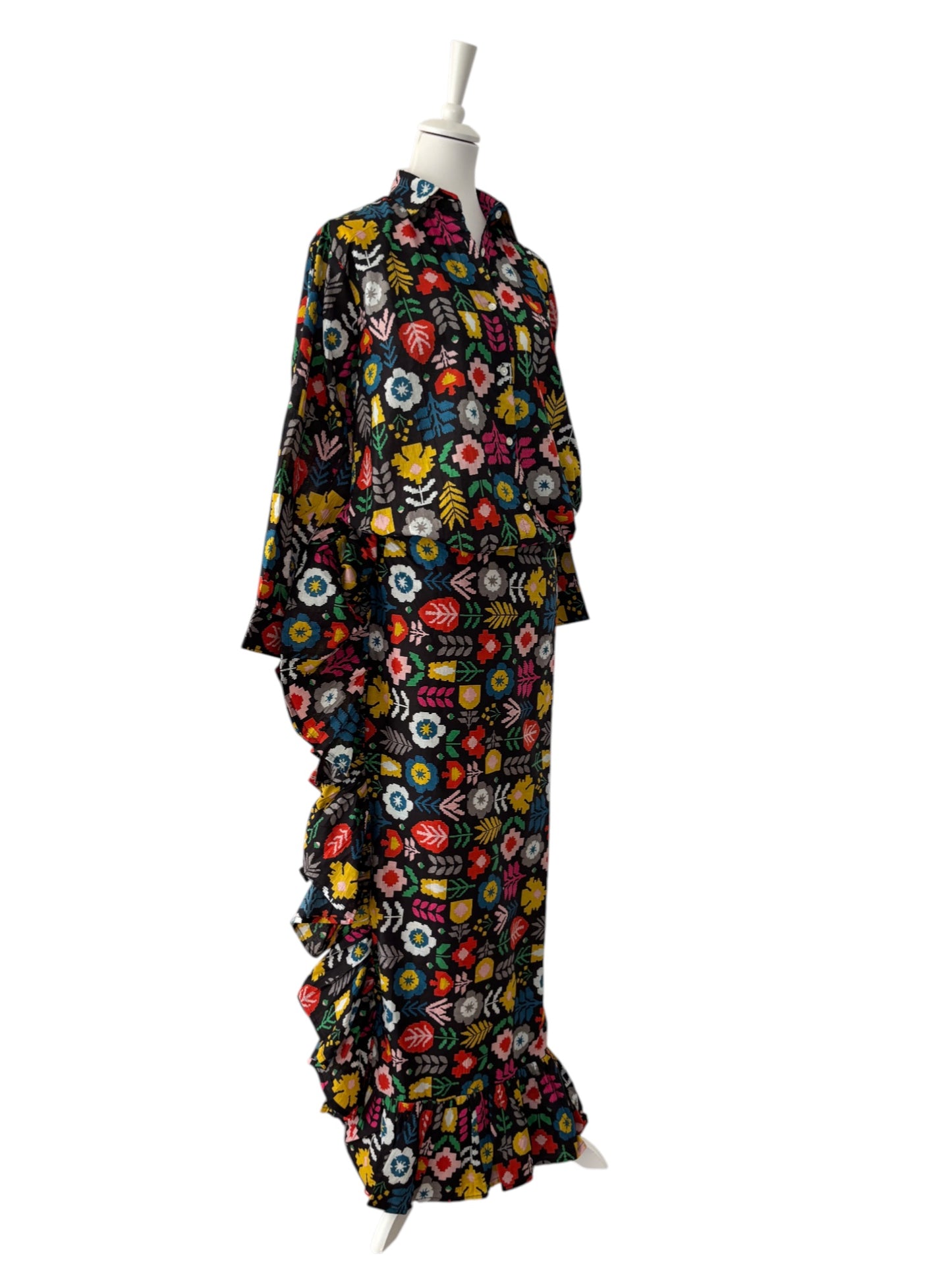 Completo Frida: gonna pareo+camicia