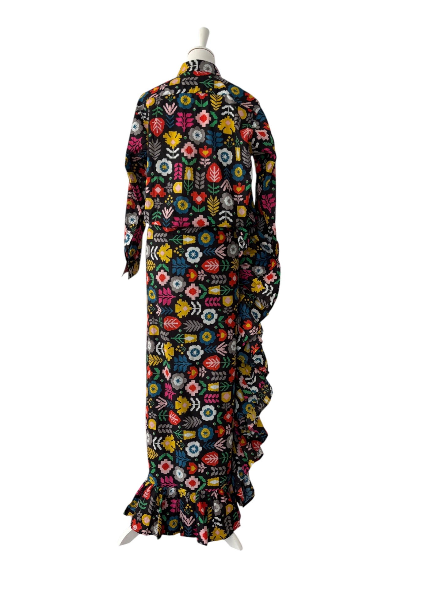 Completo Frida: gonna pareo+camicia