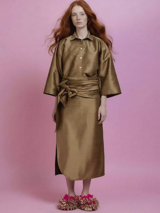 Combo Camicia + Gonna Fiocco