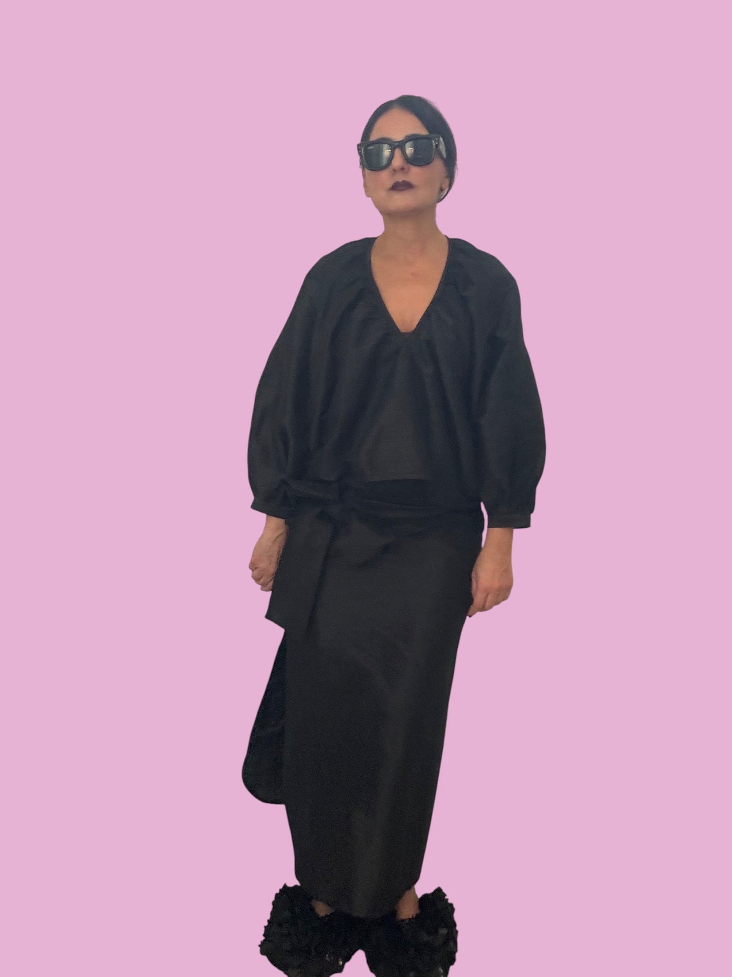 Combo Top Volume Libero + Gonna Fiocco