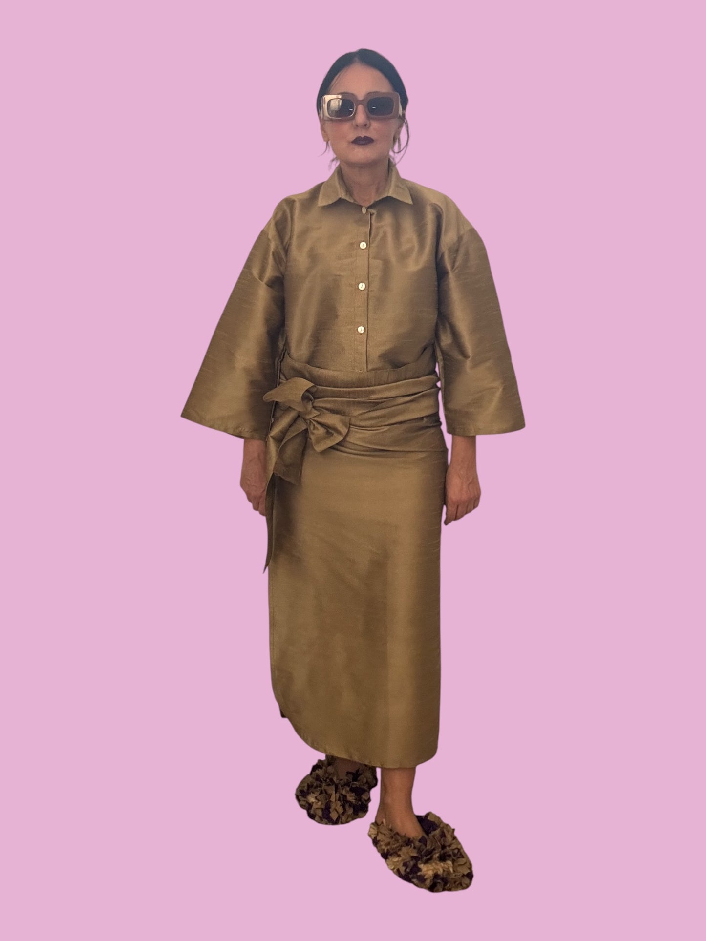 Combo Camicia + Gonna Fiocco