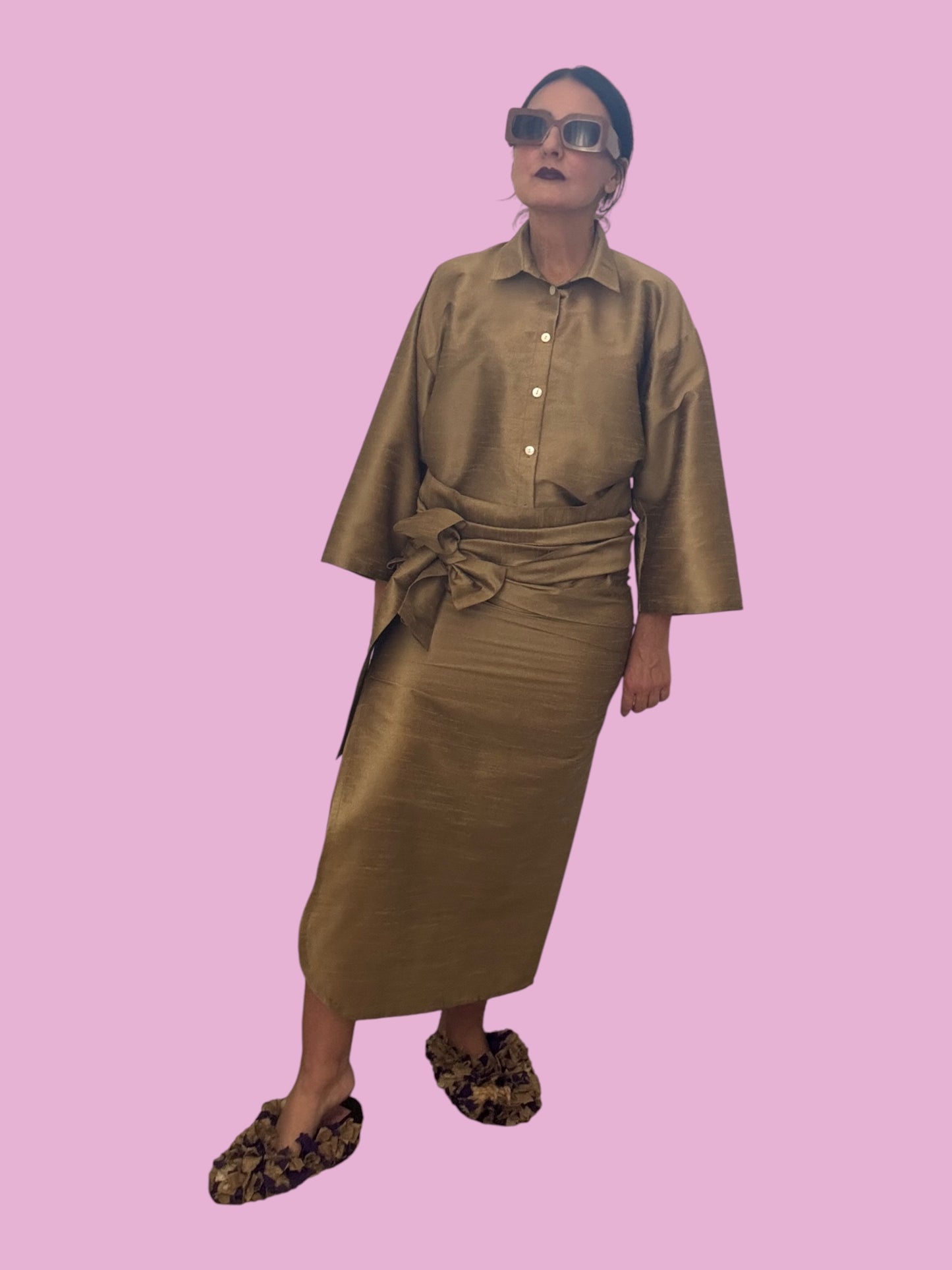 Combo Camicia + Gonna Fiocco