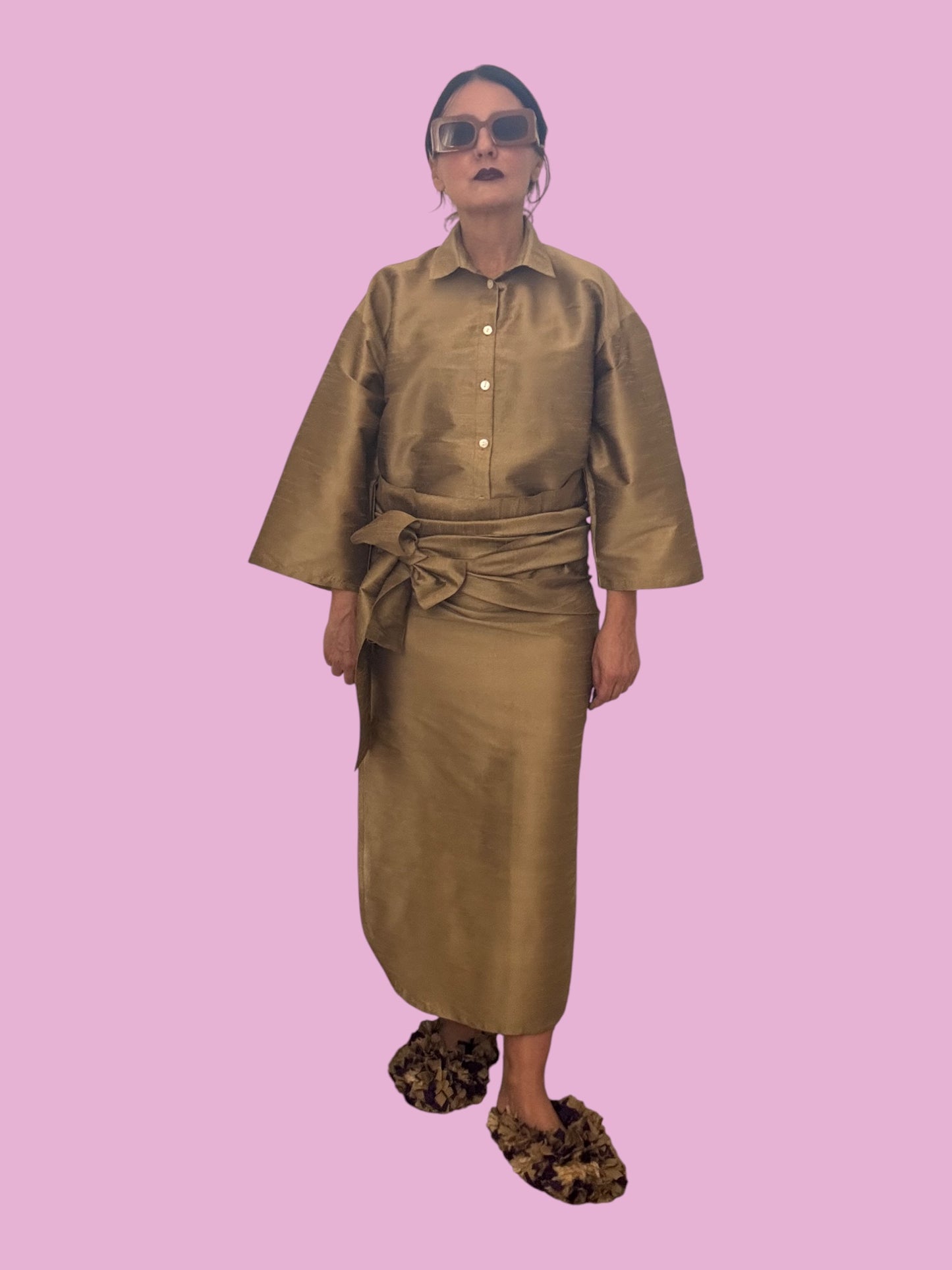 Combo Camicia + Gonna Fiocco