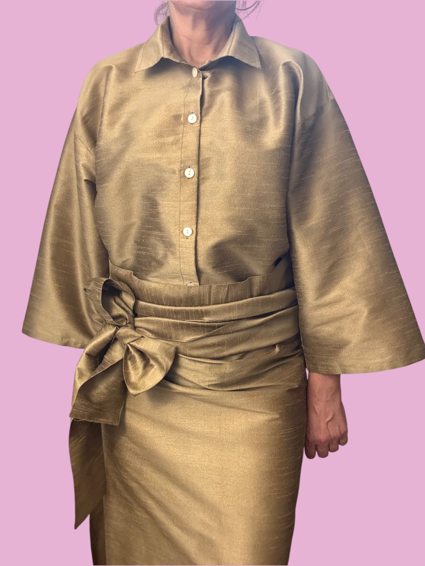 Combo Camicia + Gonna Fiocco