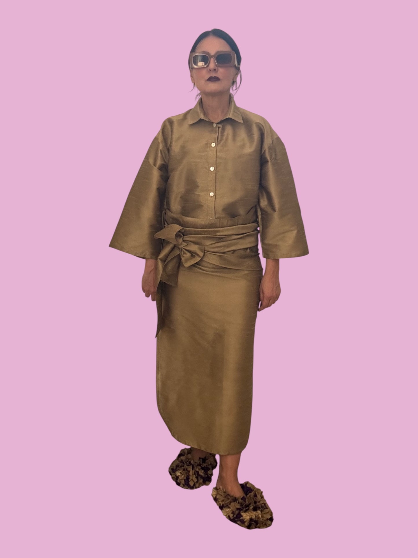 Combo Camicia + Gonna Fiocco